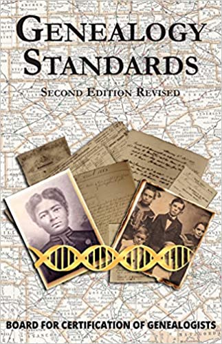 Genealogical Proof Standard Book Cover | RedbudGen